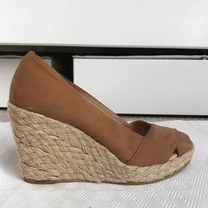 Michael Kors Suede Espadrille Wedges size 7.5